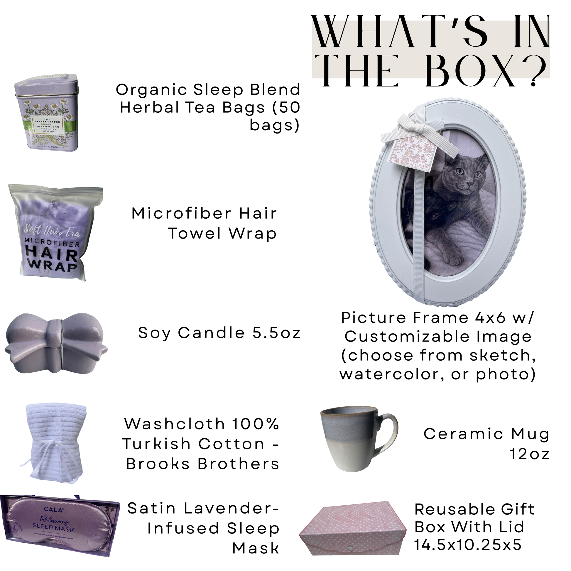 Box of Lavender Relaxation Gift Set