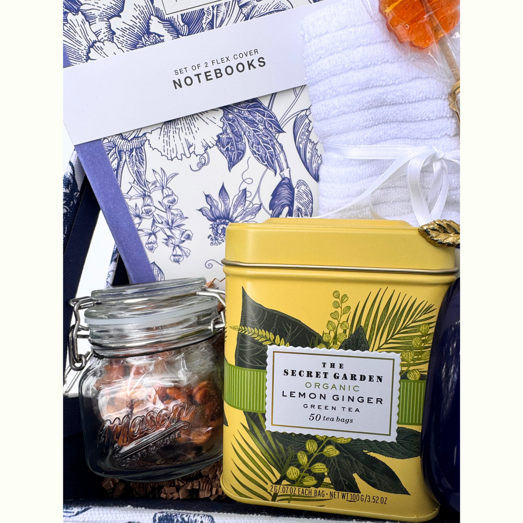 Blue Chinoiserie "Curated Calm" Spa Box