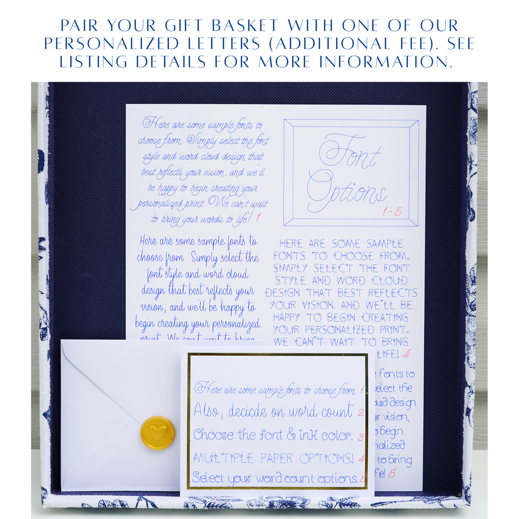 Blue Chinoiserie "Curated Calm" Spa Box