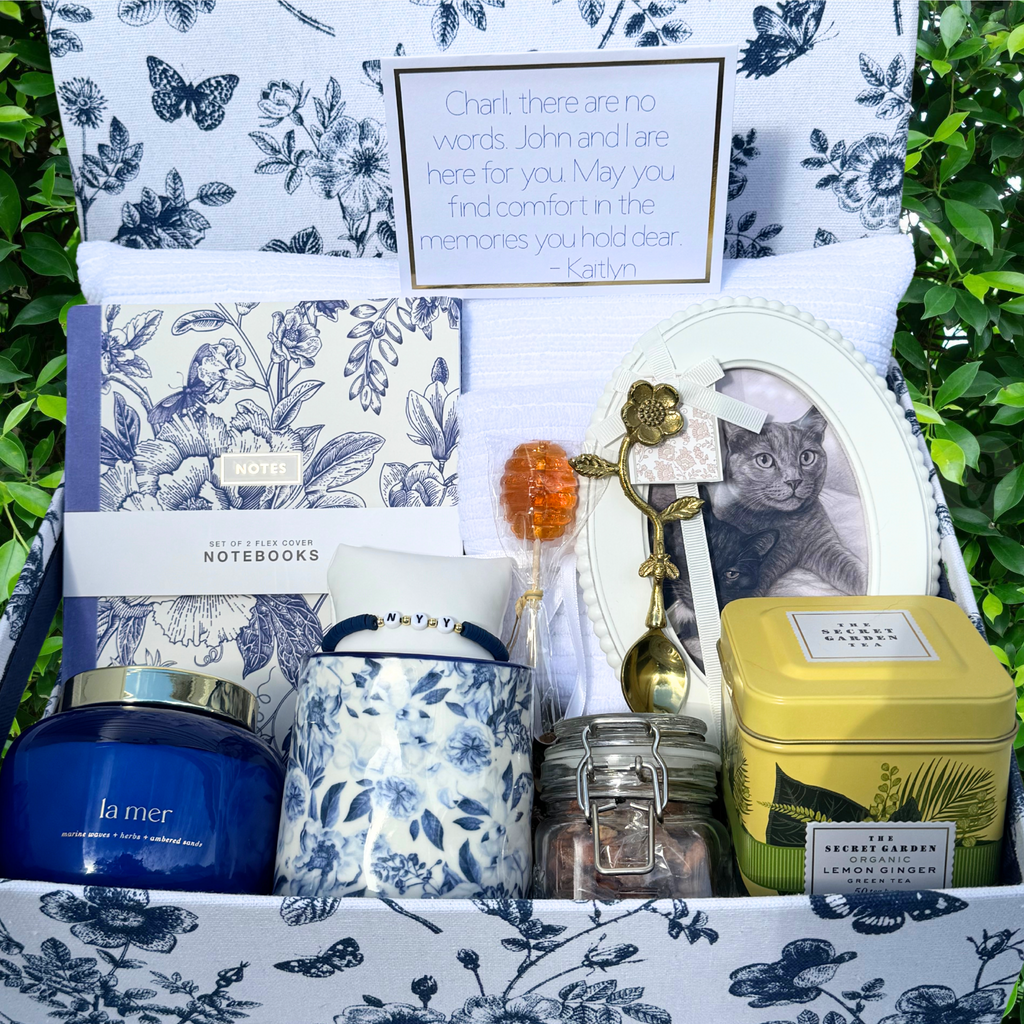 Blue Chinoiserie "Curated Calm" Spa Box